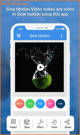Slow Motion Video Editor – Slow Motion Camera App screenshot
