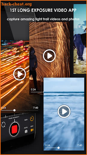 Slow Shutter Long Exposure Photo and Video Camera screenshot