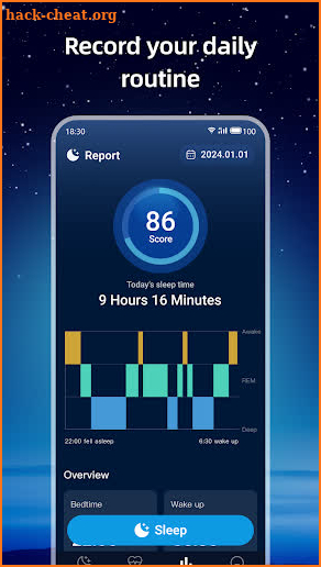SlumberCycle+: Sleep Tracker screenshot