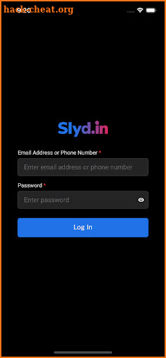 Slyd.in screenshot