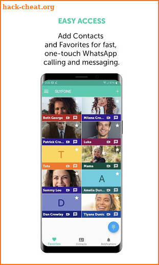 Slyfone - Your handy WhatsApp Dialer screenshot