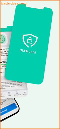 SLYGuard privacy guaranteed screenshot