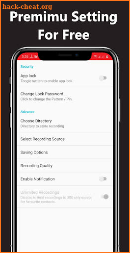 SM Auto Call Recorder Pro screenshot