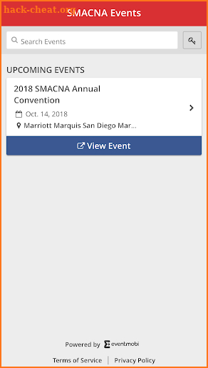 SMACNA Events screenshot