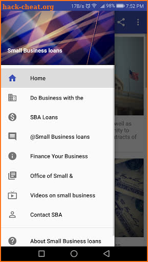 Small Business Loans screenshot
