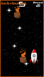 Small Rocket in the stars screenshot