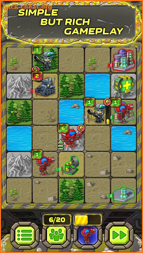 Small War - turn-based strategy game screenshot