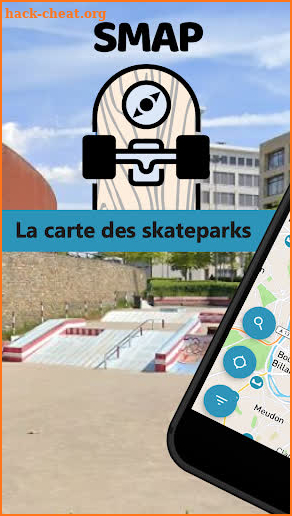 Smap, the map of all skateparks screenshot