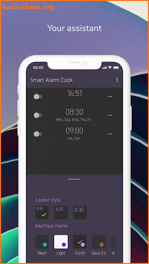 Smart Alarm Clock screenshot