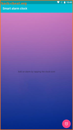 Smart alarm clock screenshot