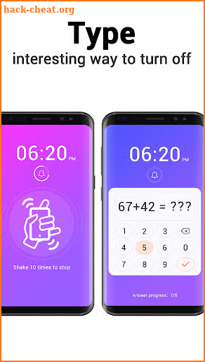 Smart Alarm Clock - Multiple Themes & Math Alarmy screenshot