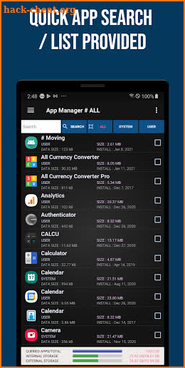 Smart App Manager screenshot