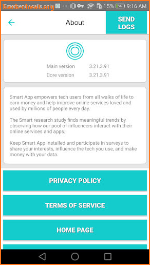 Smart App US screenshot