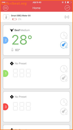 Smart BBQ Meter screenshot
