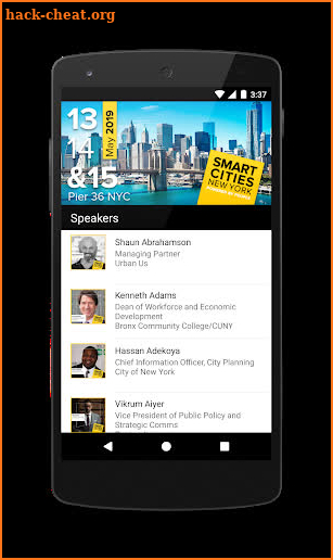 Smart Cities New York 2019 screenshot