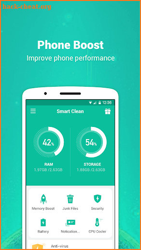 Smart  Clean - fast optimizer app screenshot