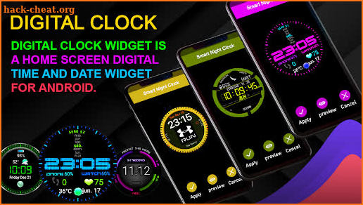 Smart Clock Always On Display screenshot