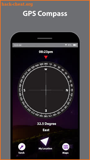 Smart Compass Free - Digital Compass for android screenshot