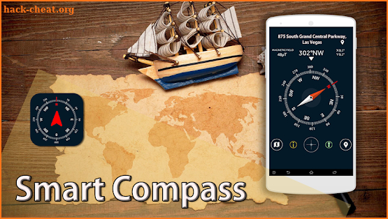 Smart Compass Navigation 2018 screenshot