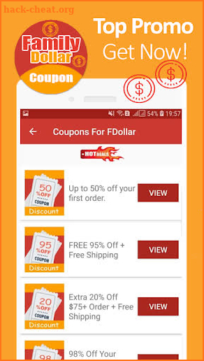 Smart Coupon For Family Dol-lar - Hot Discounts 🔥 screenshot