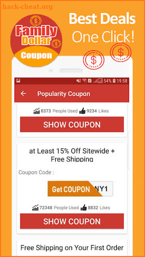 Smart Coupon For Family Dol-lar - Hot Discounts 🔥 screenshot