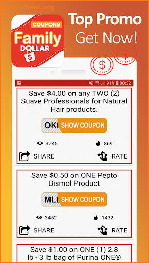 Smart Coupons For Family 🏷️ - Clipped & View 🔥 screenshot