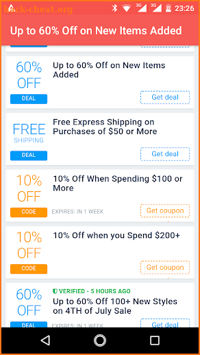 Smart Coupons for Family Dollar Grocery screenshot