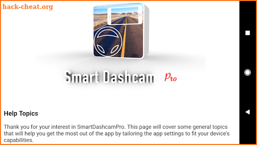 Smart Dashcam Pro screenshot
