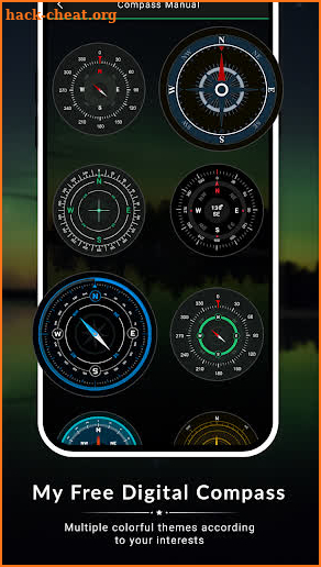 Smart Digital Compass with Map screenshot