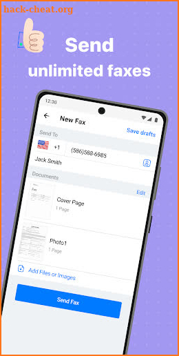 Smart Fax: Send & Receive Fax from Phone screenshot