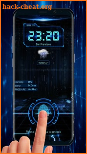 Smart Fingerprint Lock Screen Prank screenshot