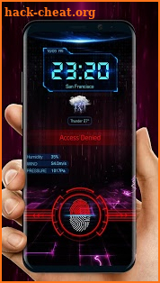 Smart Fingerprint Lock Screen Prank screenshot