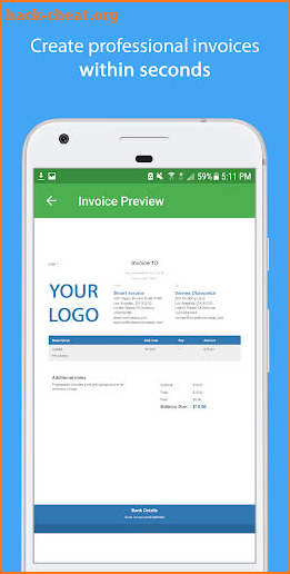 Smart Invoice: Email Invoices screenshot