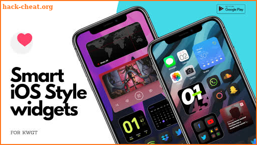 Smart iOS Style widgets screenshot