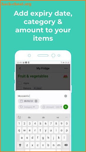 Smart Kitchen: Food Inventory & Grocery List screenshot