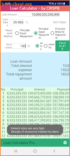 Smart Loan Calculator Pro screenshot