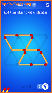 Smart Matches ~ Free Puzzle Game with Matchsticks screenshot
