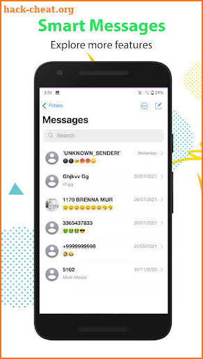 Smart Messages screenshot