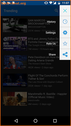 Smart mTube VIDEO Player' screenshot