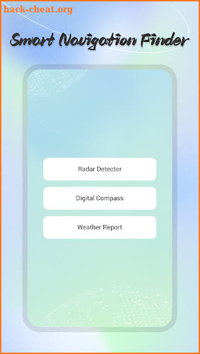 Smart Navigation Finder screenshot
