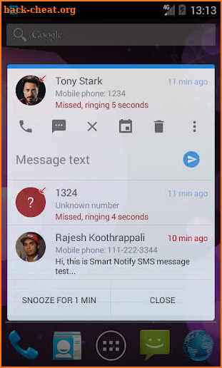 Smart Notify - Dialer, SMS & Notifications screenshot
