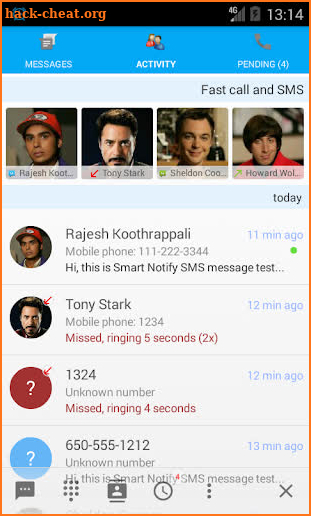 Smart Notify - Dialer, SMS & Notifications screenshot