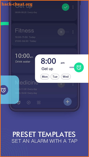 Smart O'Clock-Alarm Clock with Missions for Free screenshot