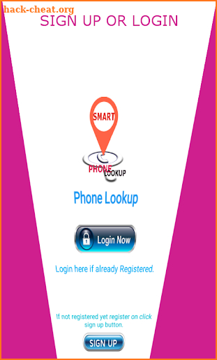 smart phone lookup screenshot