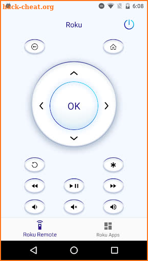 Smart remote for Roku screenshot
