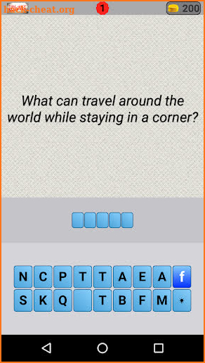 Smart Riddles - Brain Teaser word game screenshot
