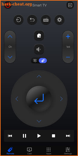 Smart Samsung TV Remote Control screenshot