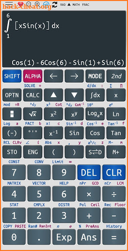 Smart scientific calculator (115 * 991 / 300) screenshot