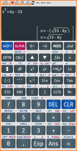 Smart scientific calculator (115 * 991 / 300) screenshot