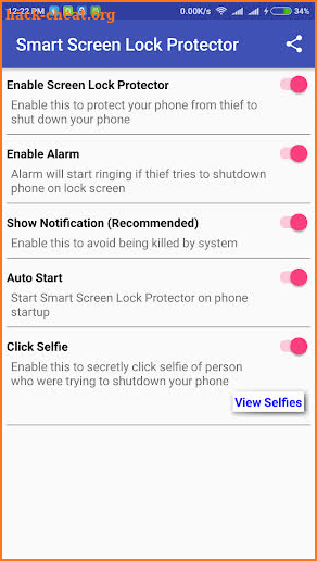 Smart Screen Lock Protector screenshot